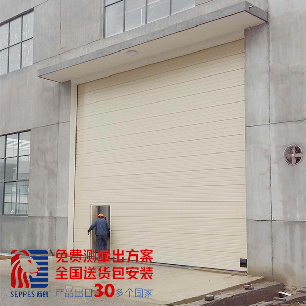 上海园区制药工厂标配使用的工业提升门
