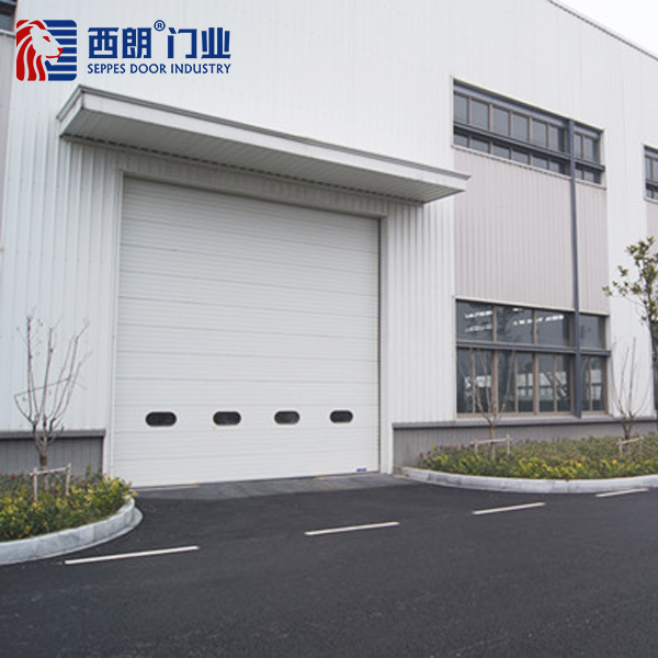 上海电子零件仓库工业滑升门